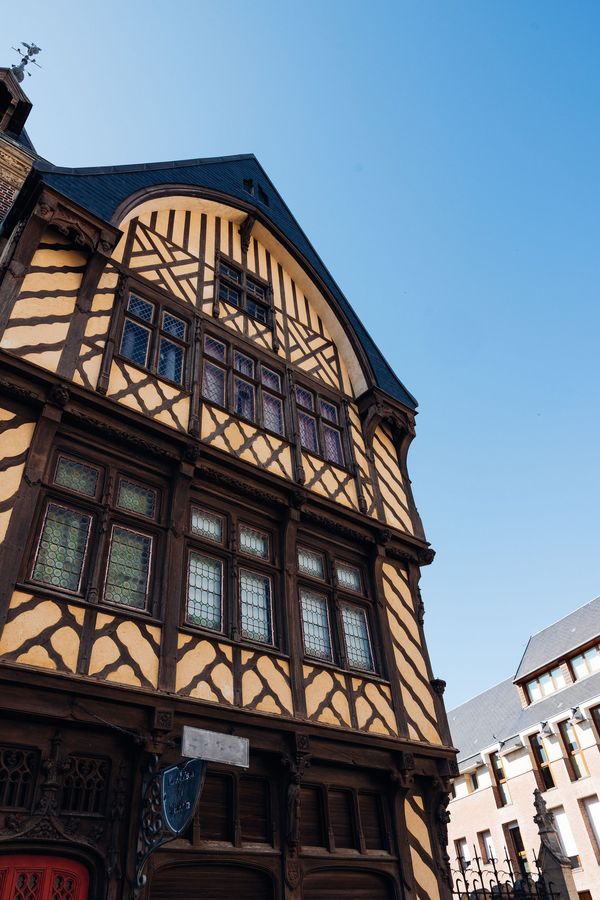 Maison à colombages à Amiens
